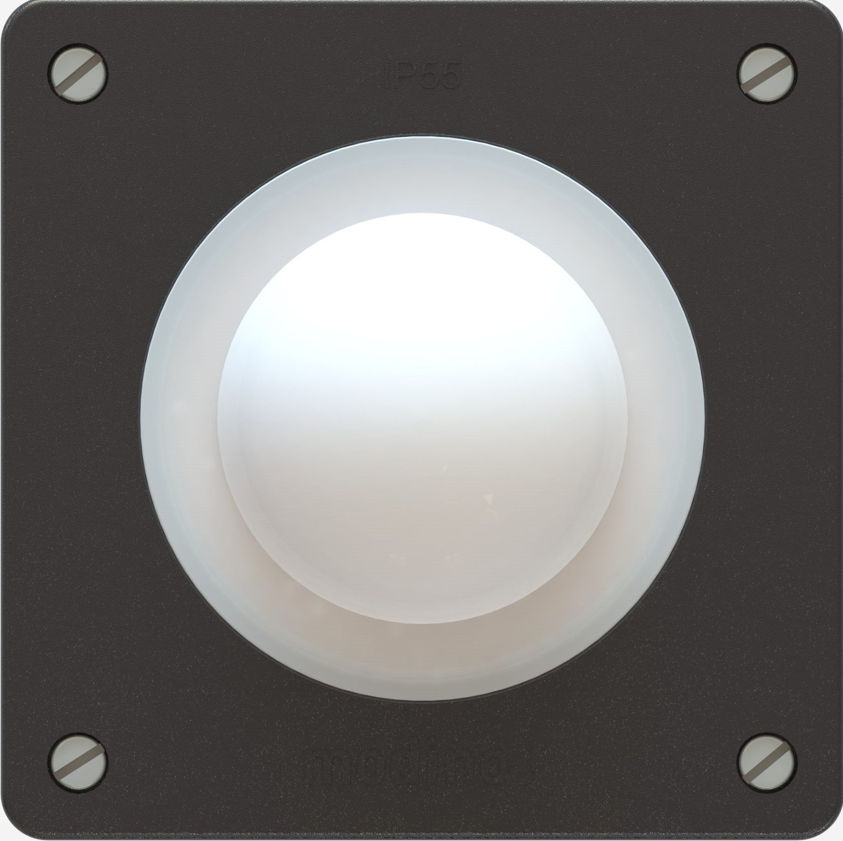 cadre pour Swisslux détecteur de mouvement 180° exo noir