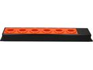 multiprise Power Line 6x type 13 noir/orange