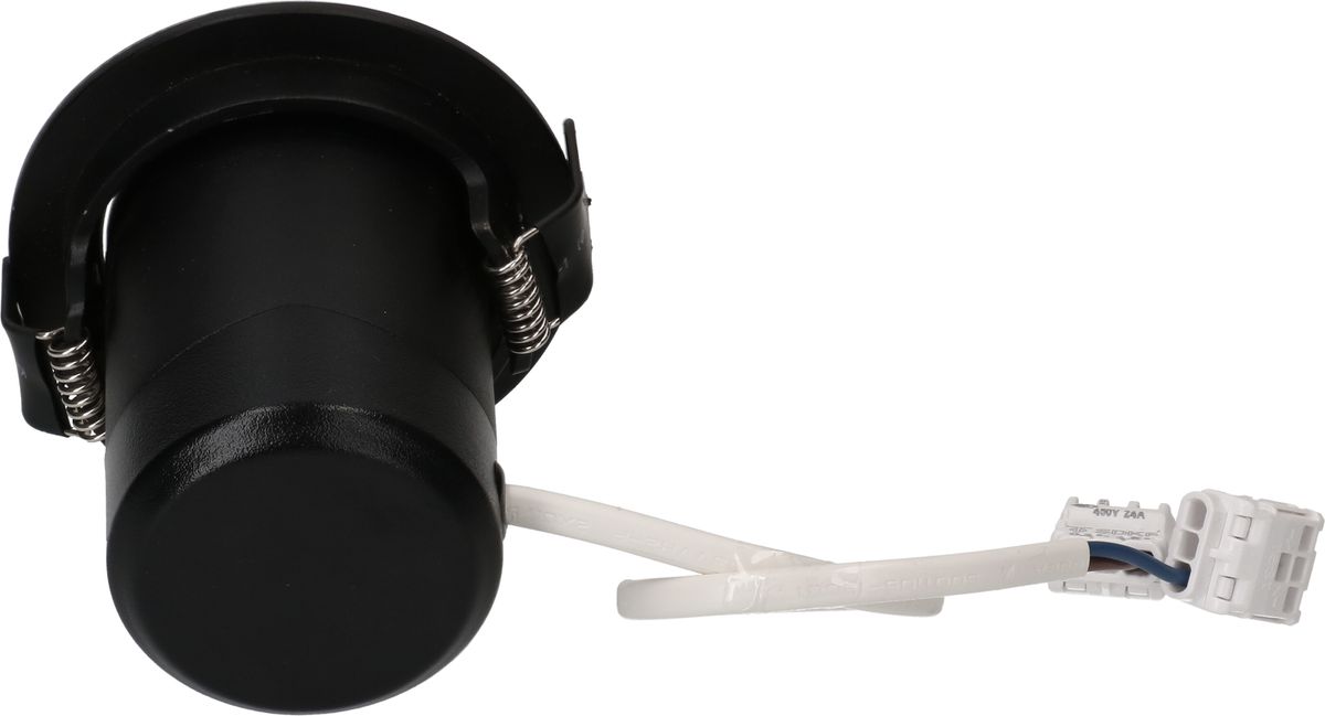 spot encastré à LED DISC 230 Ø68 noir 3000K 650lm 36°