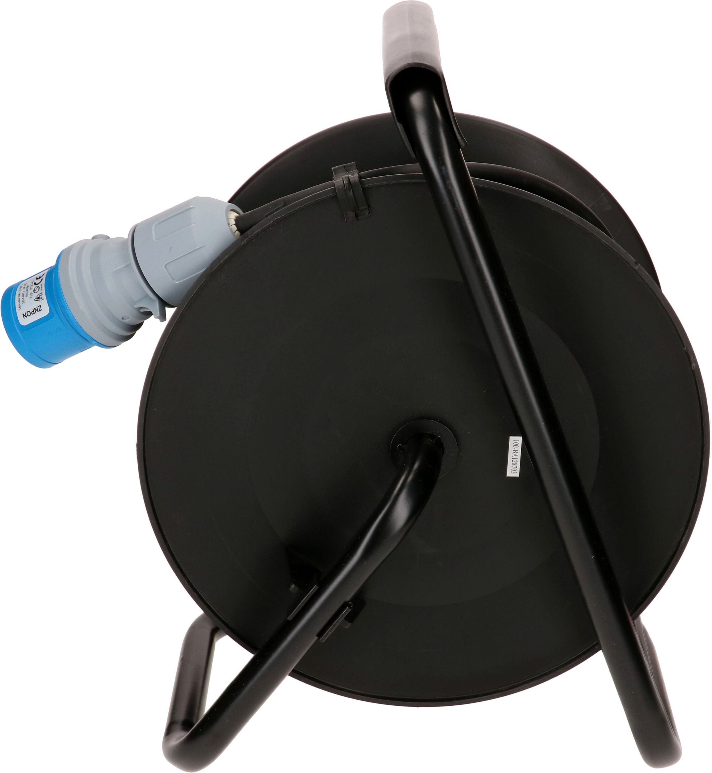 Kabelrolle 2x CEE 3-polig 1x Typ23 schwarz 30m IP44