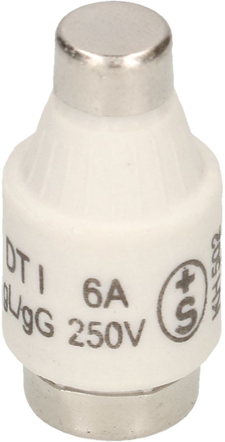 fusible 6A retardé 250V DT-I / 5 pièces