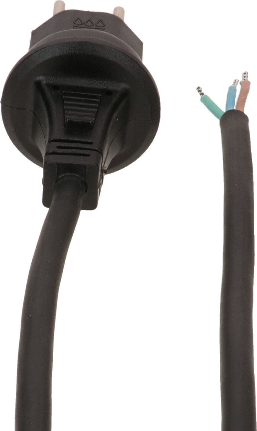 GDV câble secteur H07RN-F3G1.5 3m noir type 13 IP55