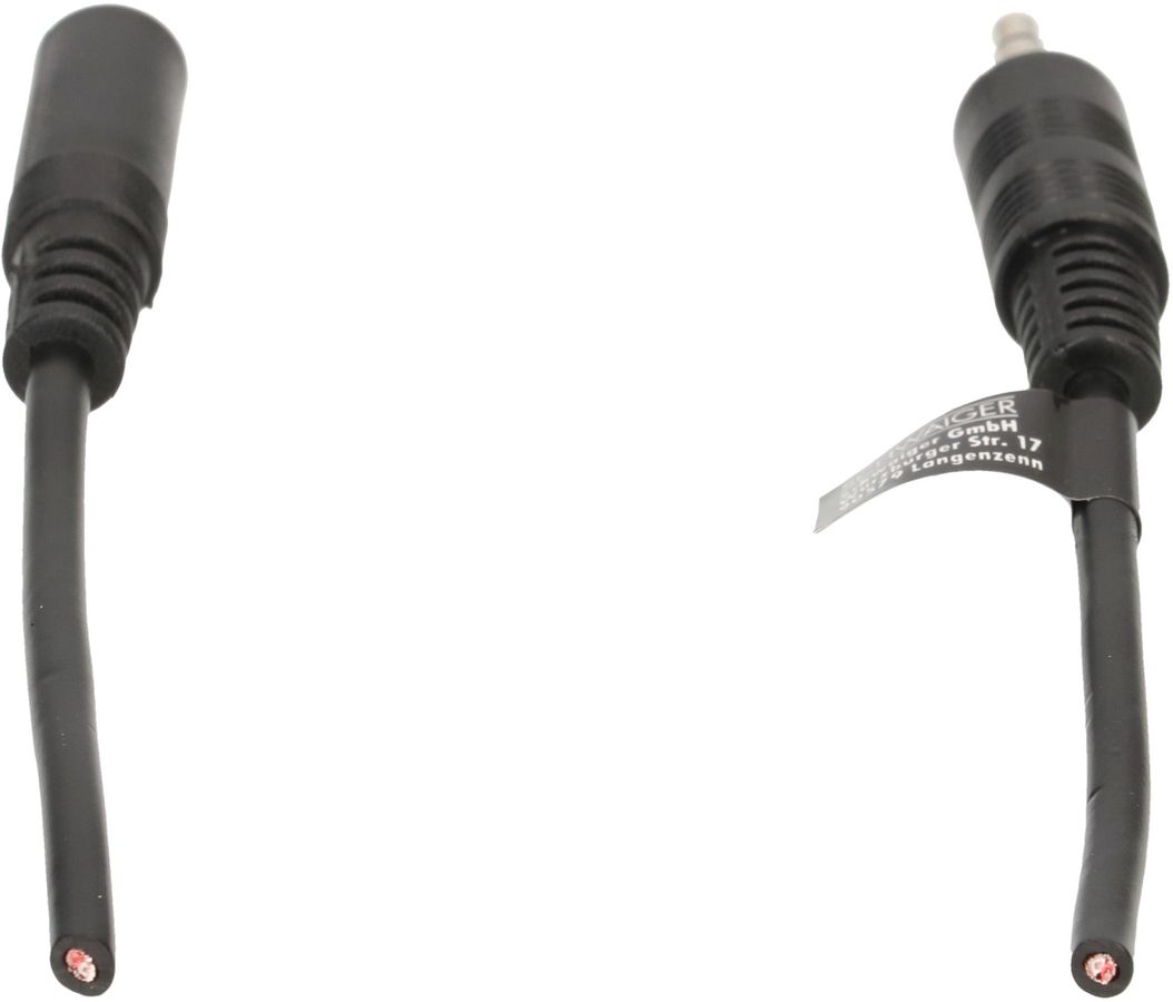 rallonge audio stéréo fiche/prise jack 1.5m noir