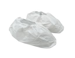 Surchaussures jetables avec élastique, blanches / 10 paires