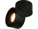 Spot da soffitto a LED BIG SHINE nero opaco 3000K 1100lm 36°