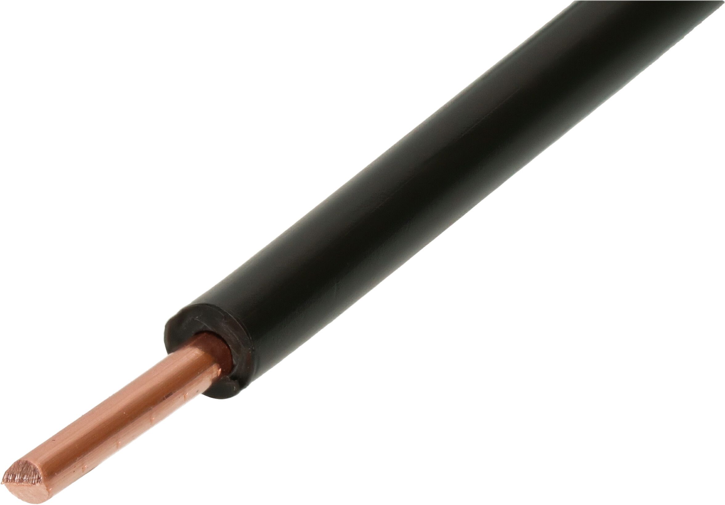 fil en T H07V-U2.5 20m noir