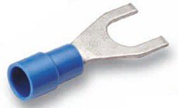 Cosses de câble à sertir isolées 16mm² M6 bleu