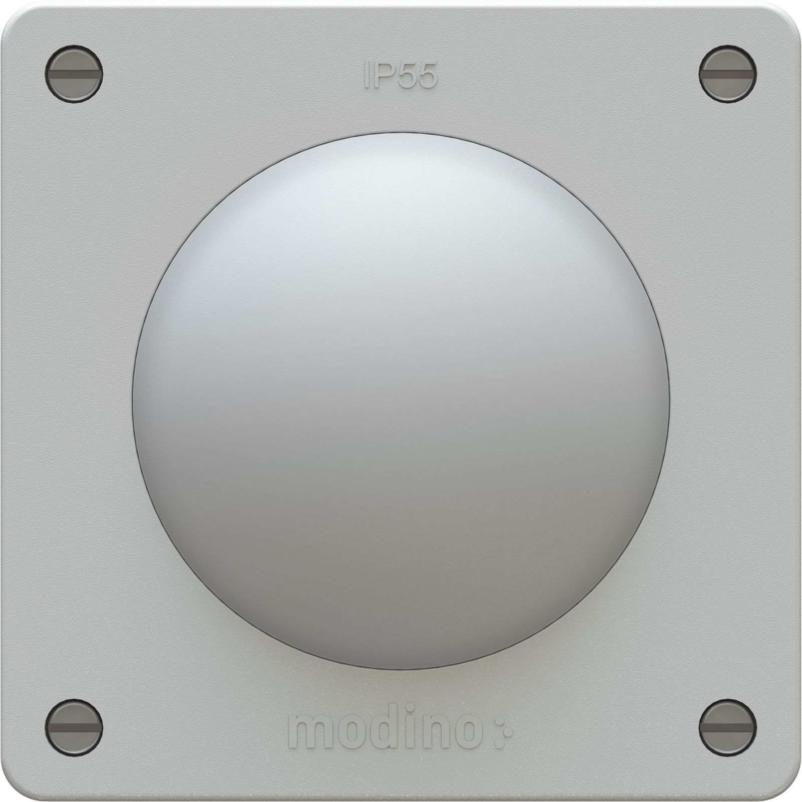 interrupteur à poussoir schéma 3 insert +set frontal exo IP55 gr