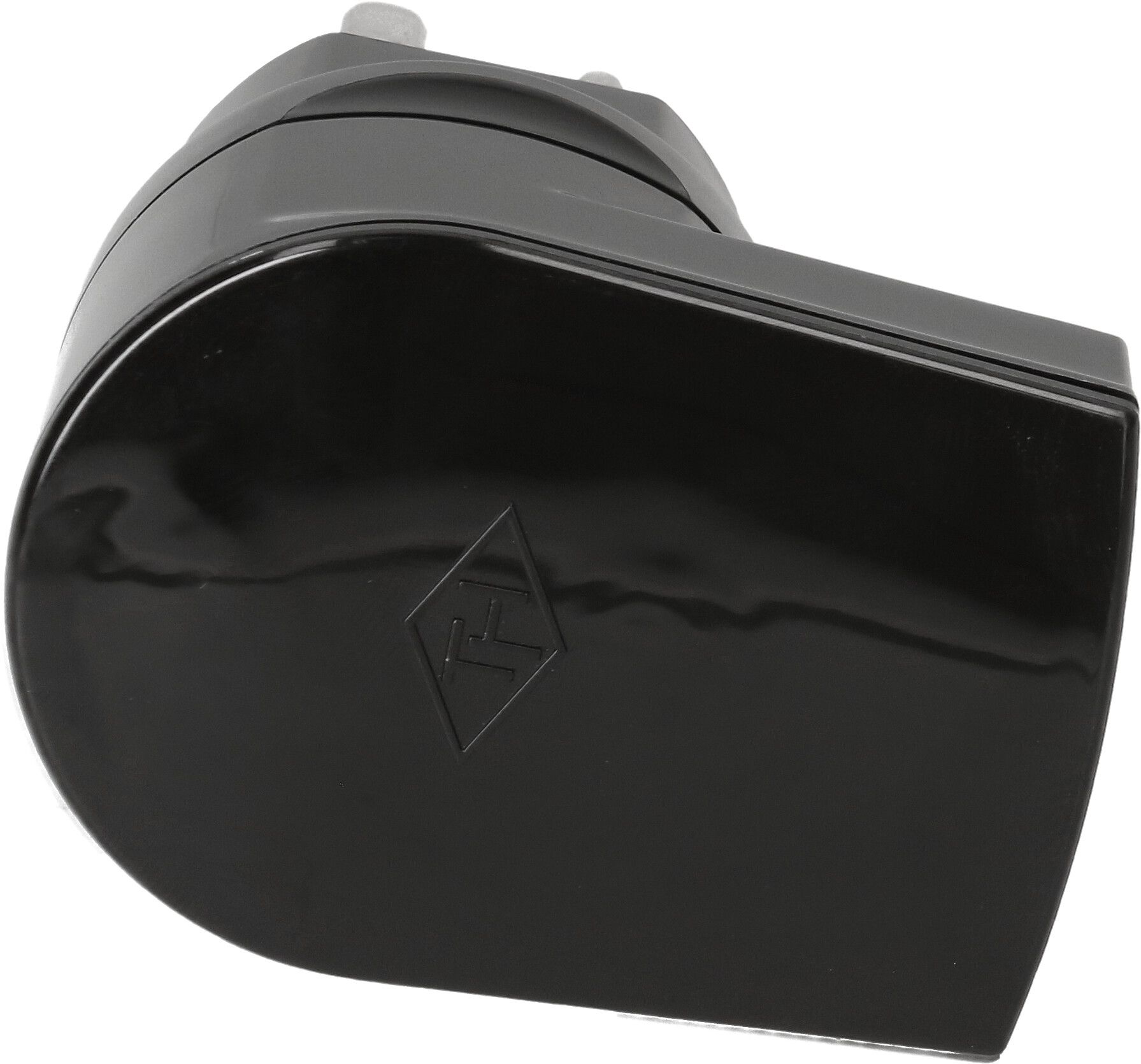 Fiche TH type 25 5-pôles noir coudé