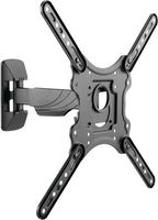 support TV mural MOTION 3 noir inclinable/orientable jusqu'à 35kg