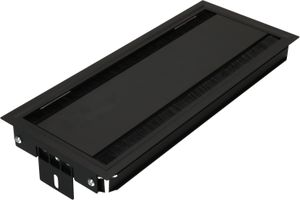 Duo plus Cover cadre agencé court noir incl. fixation