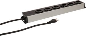 multiprise Power Line 6x type 23 gris/noir 5.0m