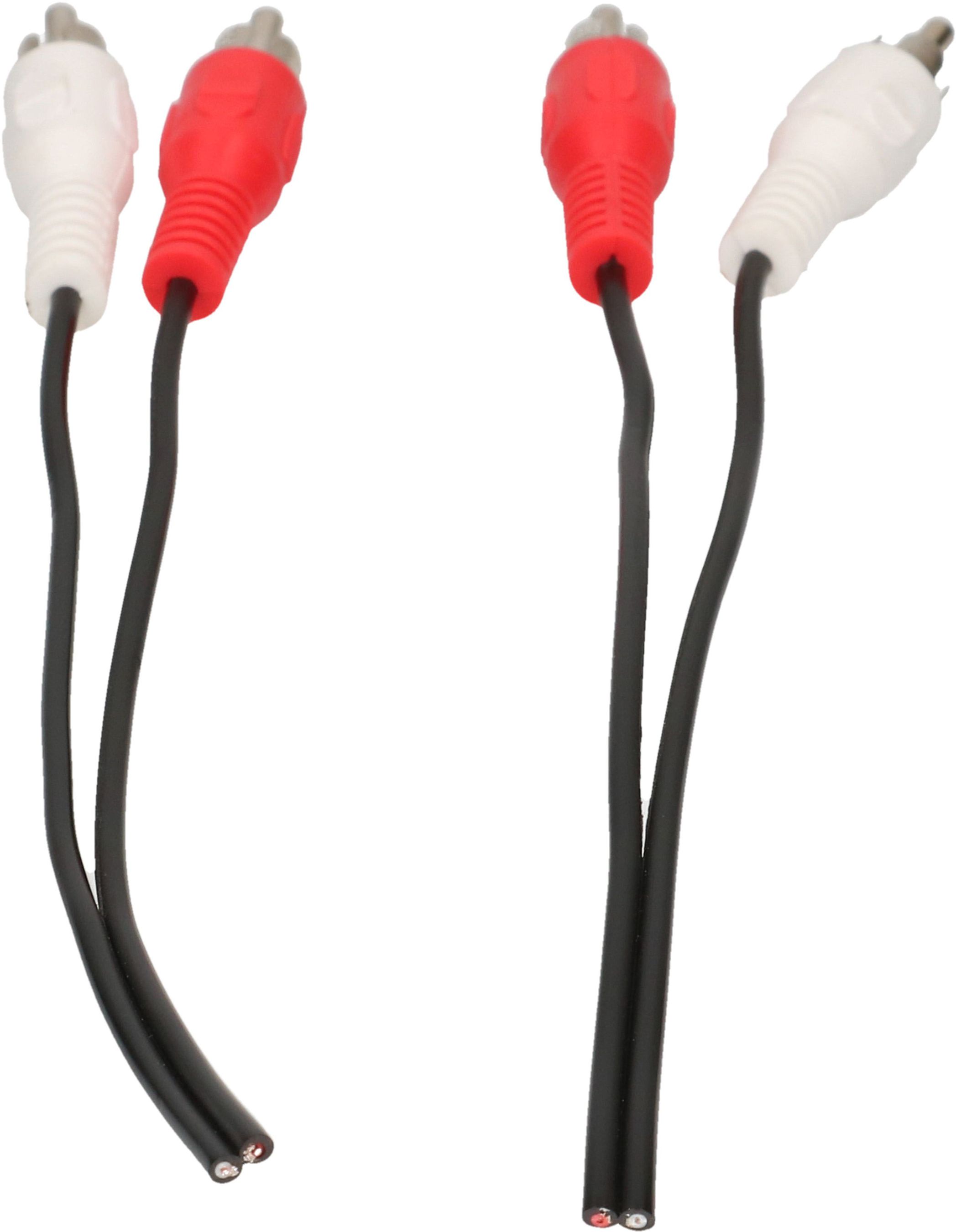 câble audio RCA stéréo 10m noir