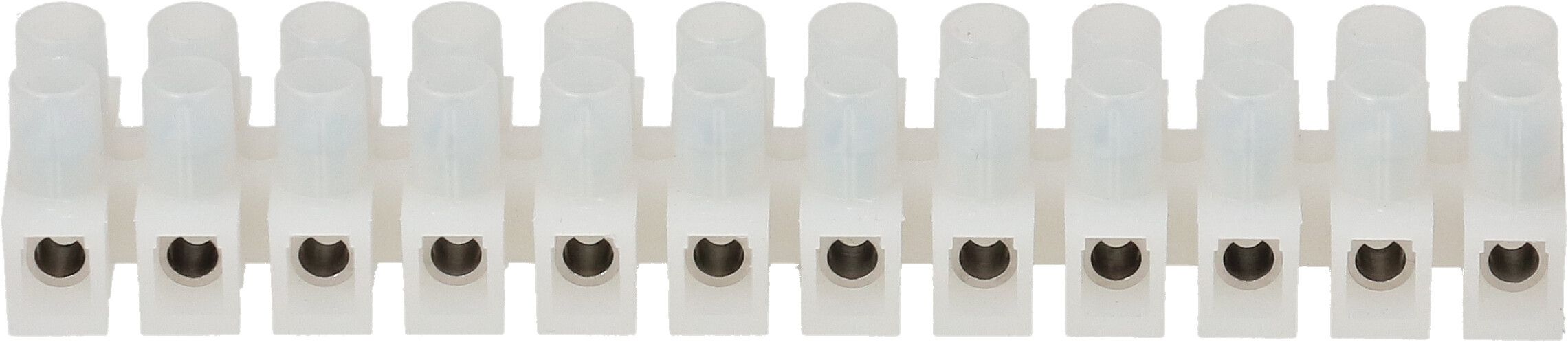 barrete de bornes 230/12 1-2.5mm2 12 pôles naturel