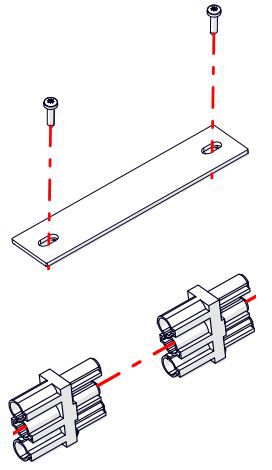 LIBERTY kit de connexion pour Charger Base noir