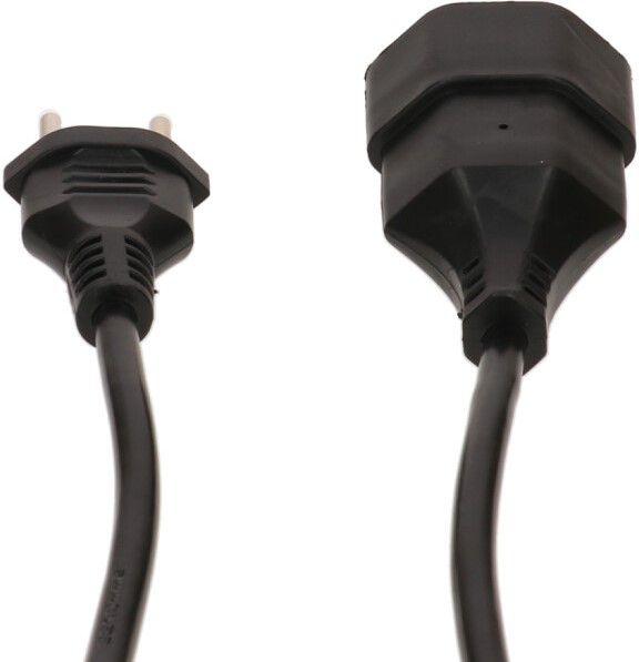 Rallonge TD H05VV-F3G1.0 3m noir BS type 12 / type 13