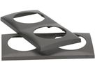 Abdeckrahmen Gr.2x1 UP Integro anthrazit