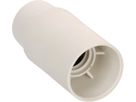 douille E14 manteau lisse M10x1 blanc