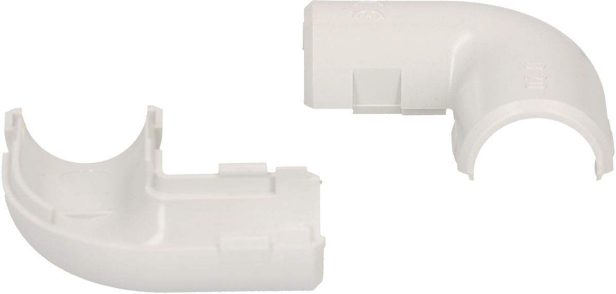 angle TIT M20 en 2 parties 90° gris / 3 pièces