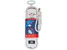 multiprise Safety Line 5x type 13 BS blanc interrupteur 2m cli.