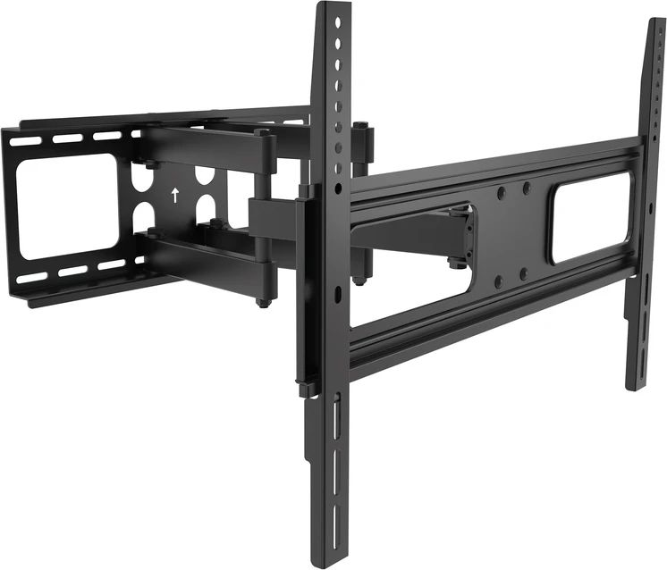 support TV mural MOTION 5 noir inclinable/orientable jusqu'à 50kg