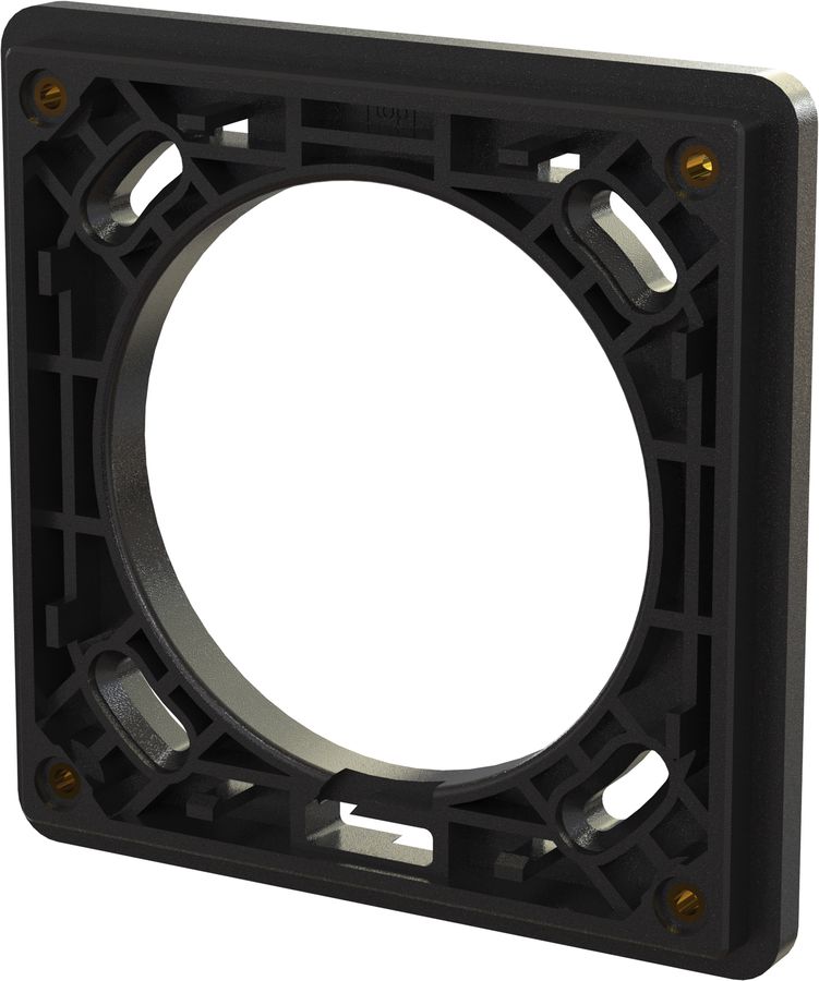cadre de fixation ta.1x1 ENC exo IP55 noir