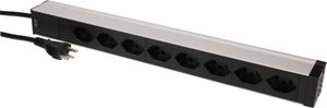 PDU 19 pouce 8x type 23 90° noir 1U