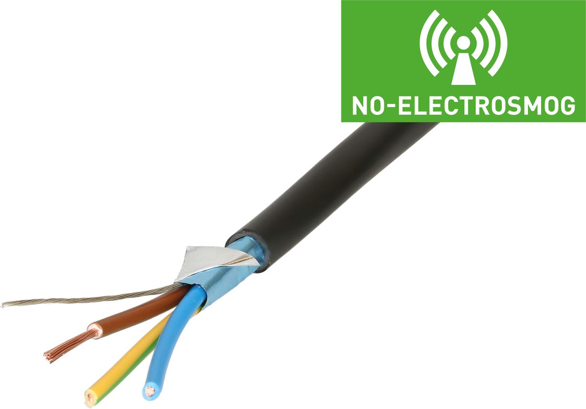 cavo S05VStV-F3G1.0 10m nero schermato