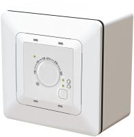 Thermostat d'ambiance chauff./ refroid., AP, priamos, blanc