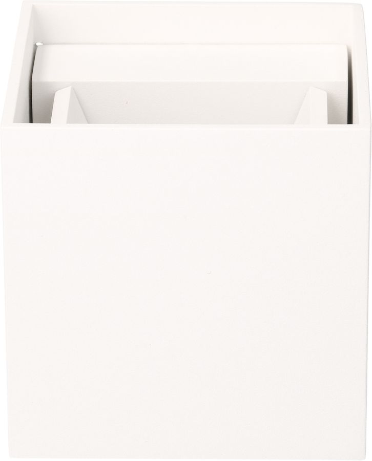 Applique murale à LED BIG-BOX blanc mat RAL9003