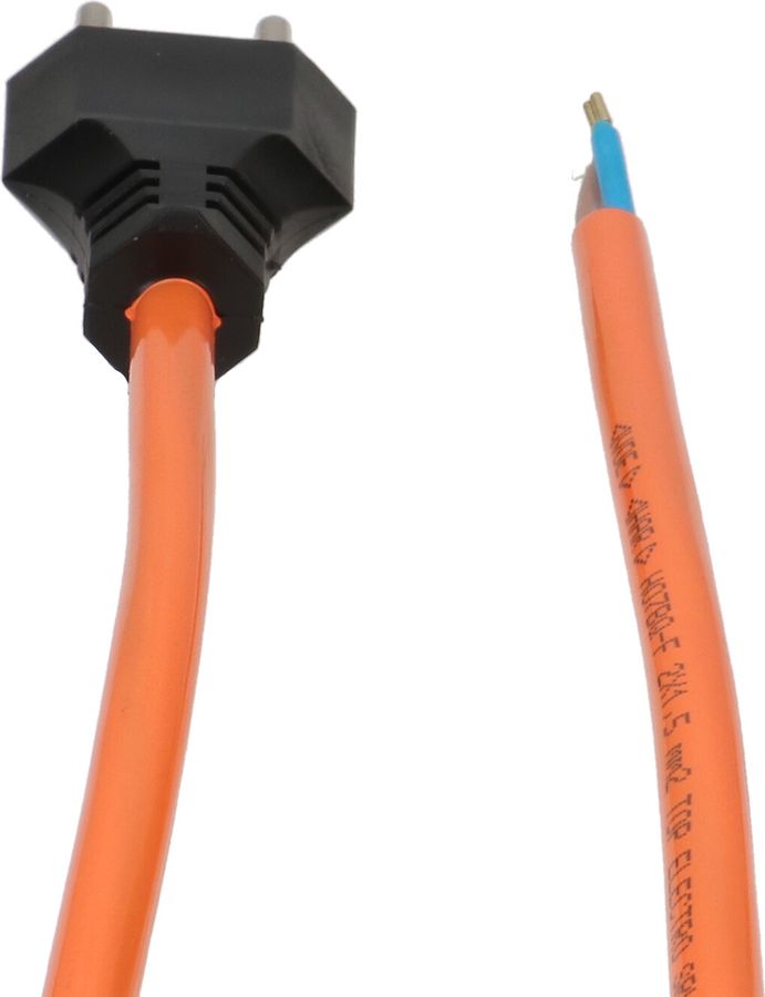 EPR/PUR-Netzkabel H07BQ-F2X1.5 3m orange Typ 11