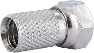 fiche F à visser D=7mm 4 pièces