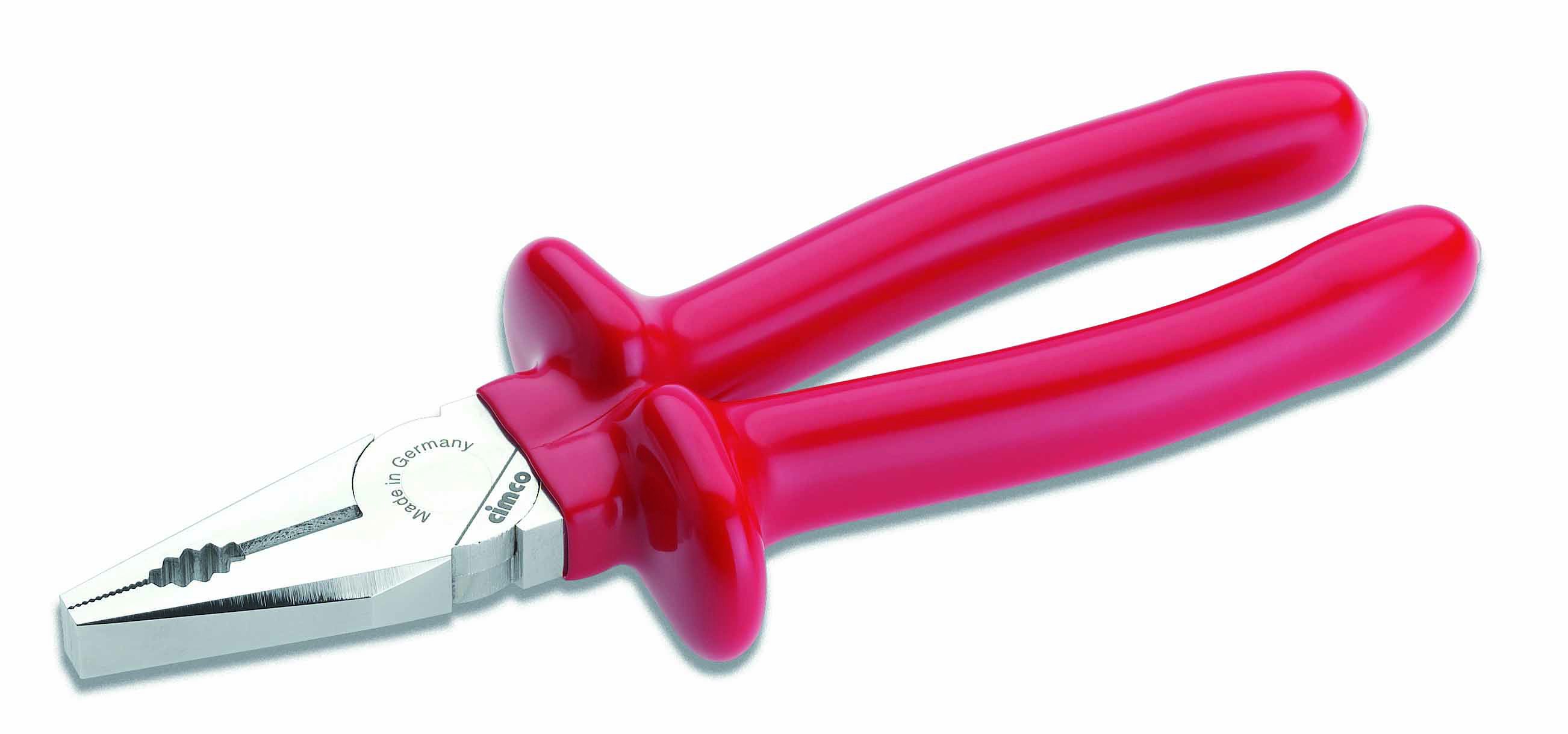 1000 V Kombinationszange DIN ISO 5746 Länge 200mm flache Backen