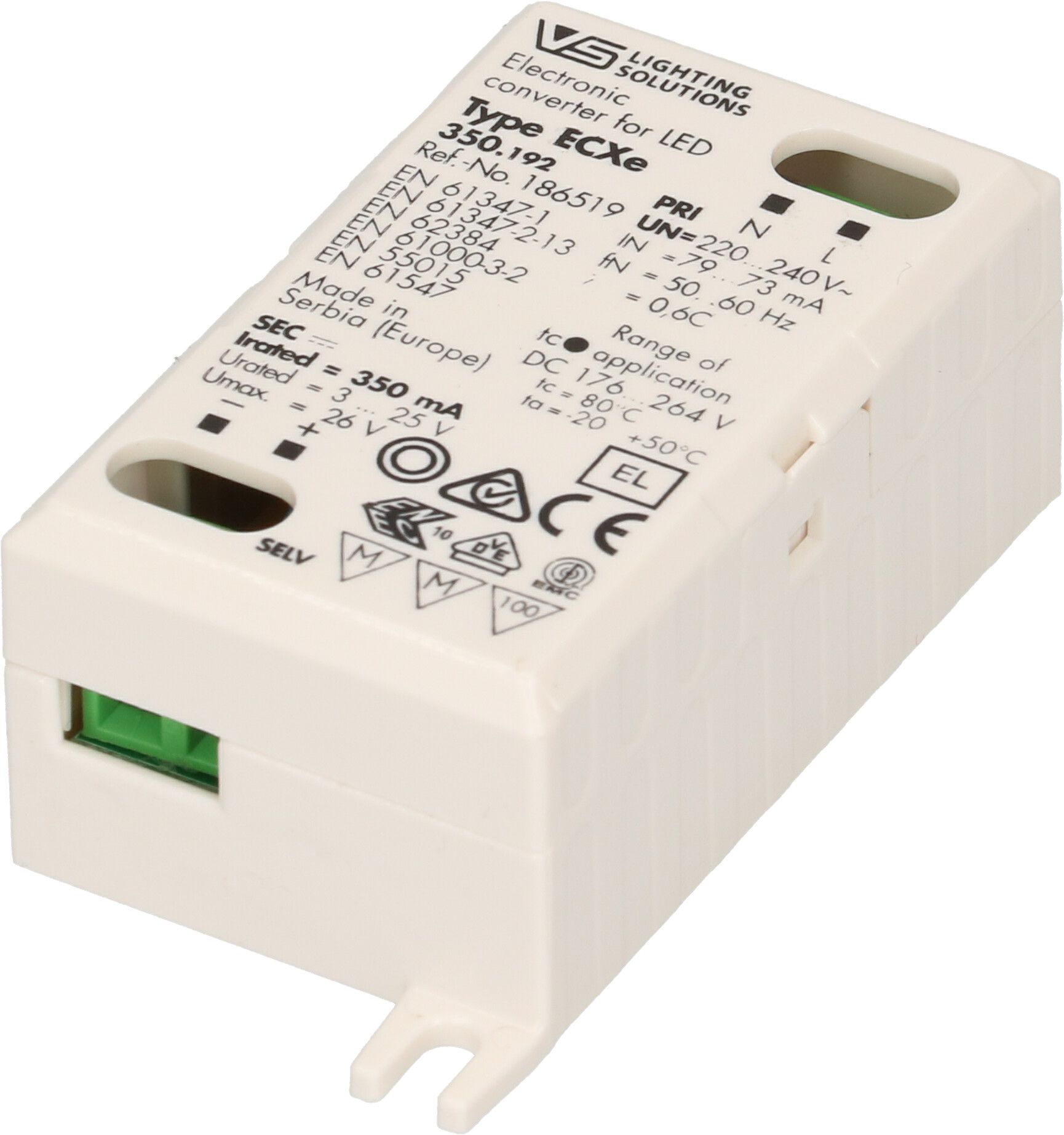 LED-Konstantstromtreiber 350mA 8.75W