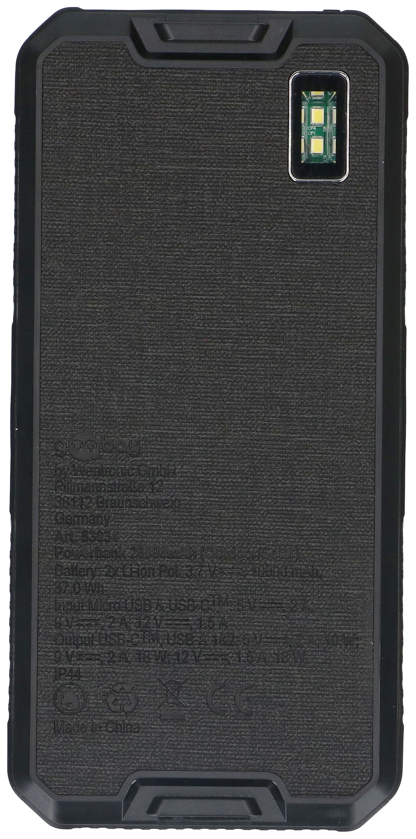 Powerbank 20000mAh QC/PD Solar