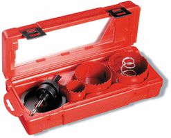 Lochsägen-Set Elektro-Top +Randversenker HSS-Bi-Metall 35/65/75mm