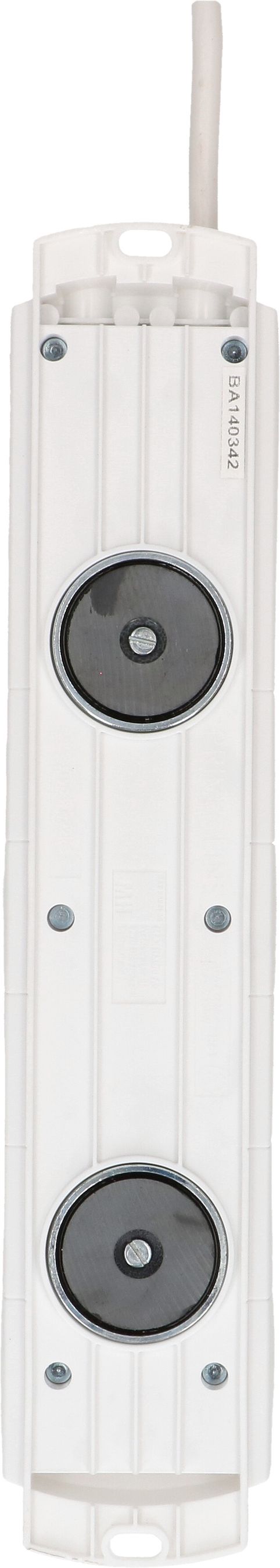 multiprise Prime Line 6x type 13 blanc interrupteur aimant 3m