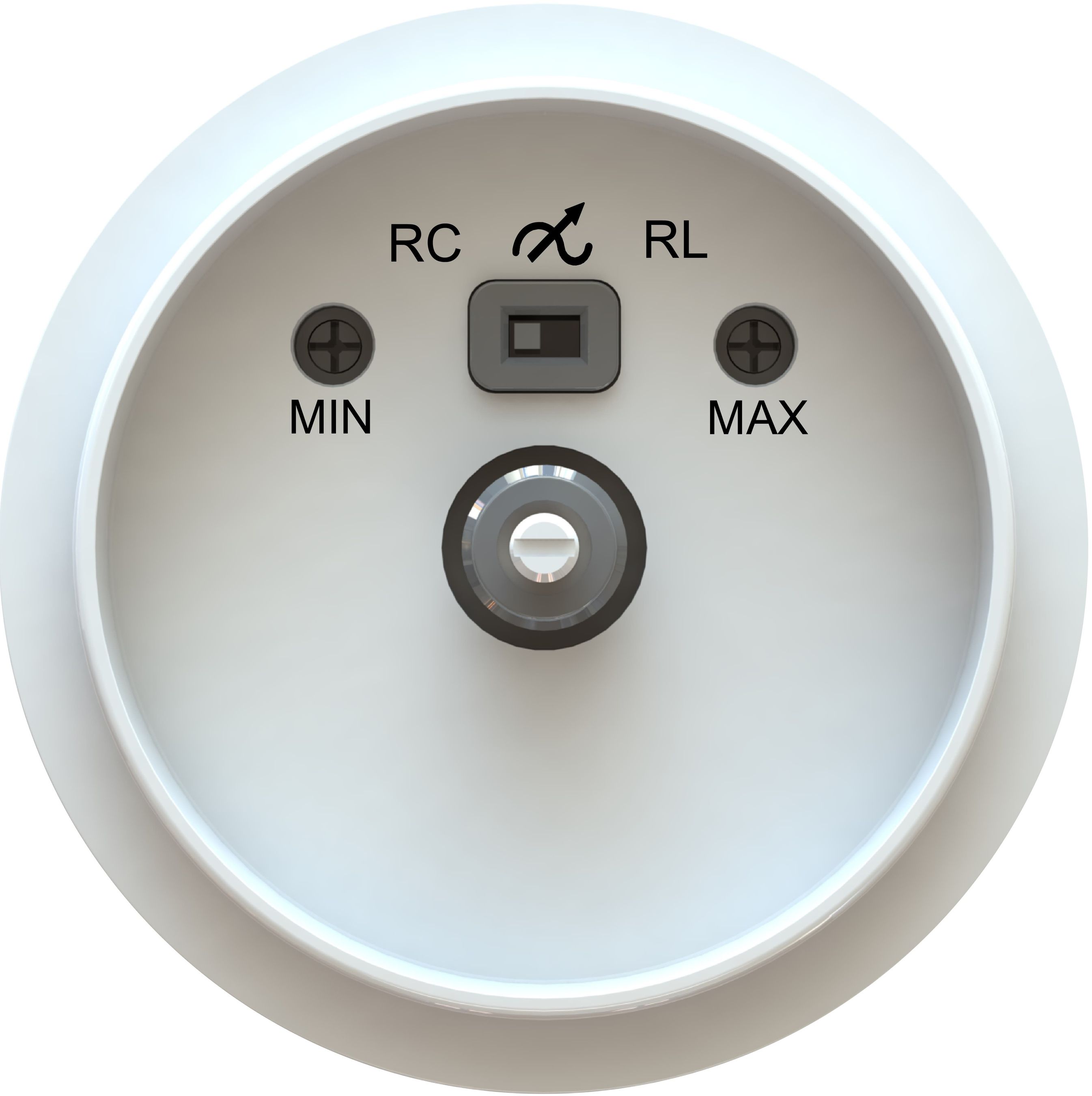 variateur rotatif universel LED 2-400VA AP maxONE blanc