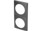 Abdeckrahmen Gr.2x1 UP Integro anthrazit