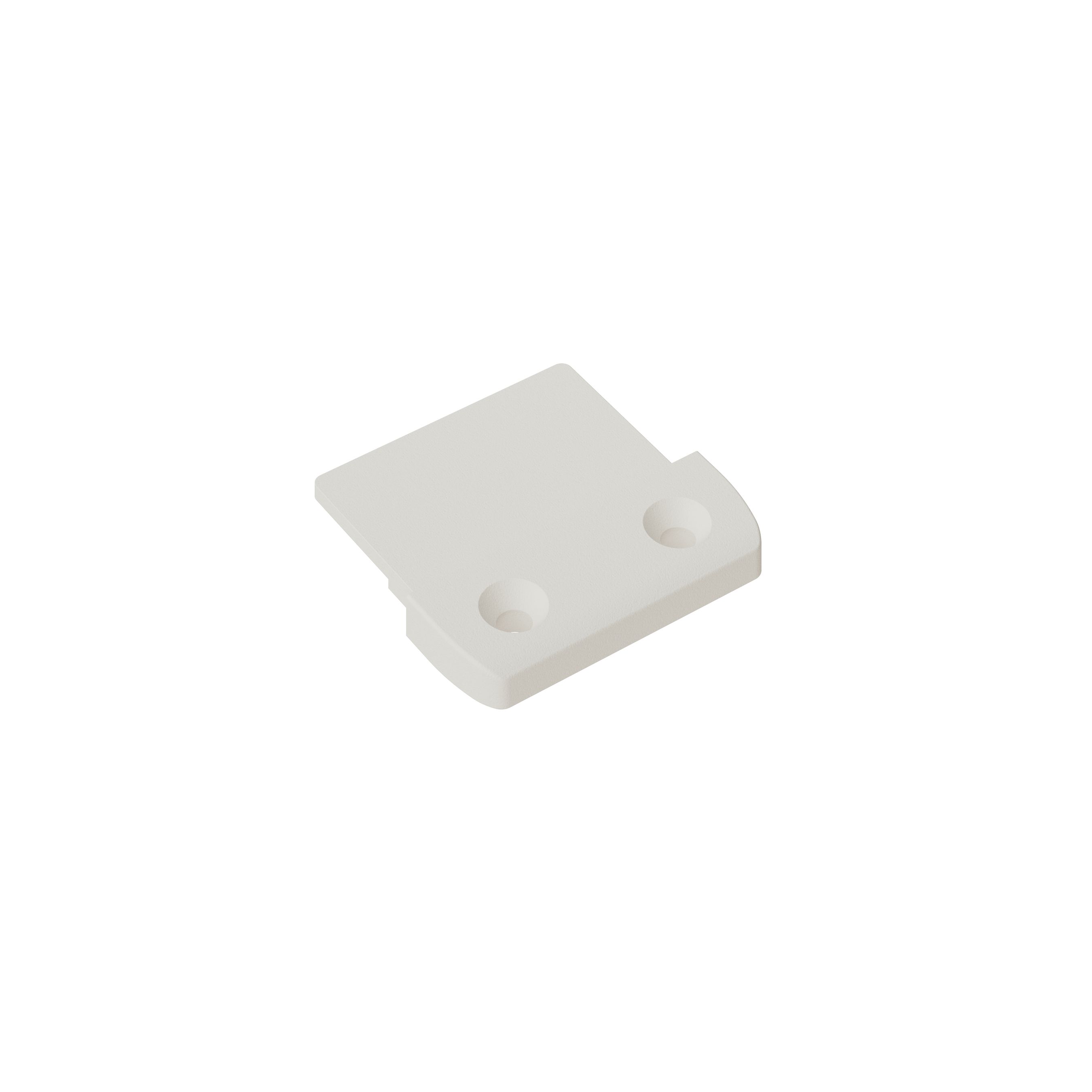 CUBO set de montage plat blanc / 2 pièces