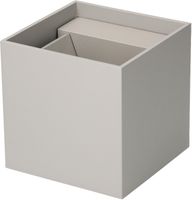 Applique murale à LED BIG-BOX gris alu RAL9006