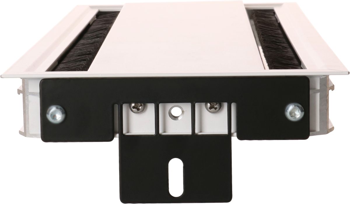 Duo plus Cover Einbaurahmen kurz weiss inkl. Befestigung