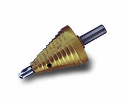 HSS-TIN-Stufenbohrer mit 11 Bohrstufen