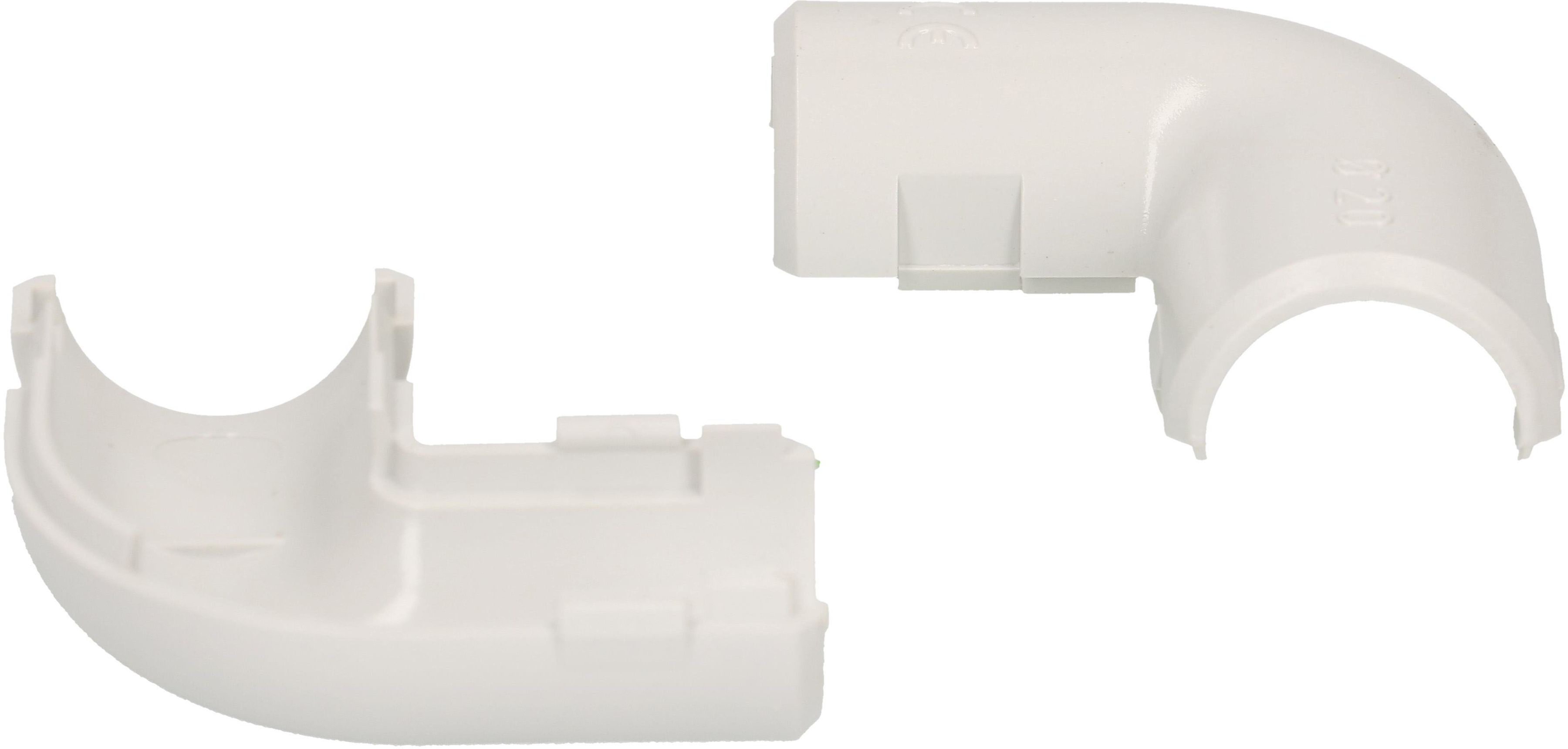 angle TIT M20 en 2 parties 90° gris / 3 pièces