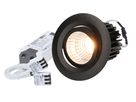 spot encastré à LED MOVE Ø68 noir mat 3000K 960lm 38°