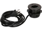 SOLO Steckdoseneinheit schwarz 1x Typ 13 1x USB-C