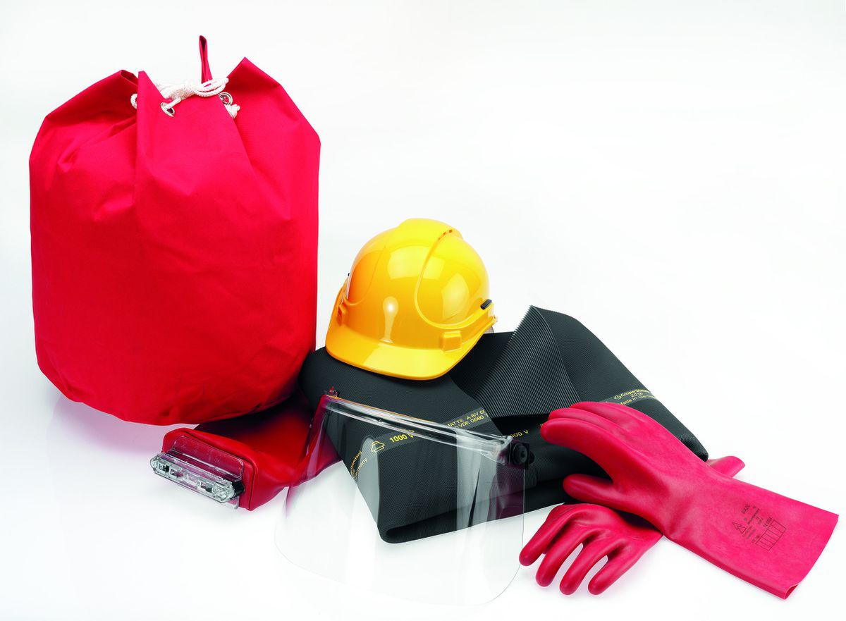 Assortiment de sécurité 5 pièces dans un sac à bandoulière