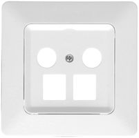 multimédia radio/TV/réseau set frontale priamos blanc