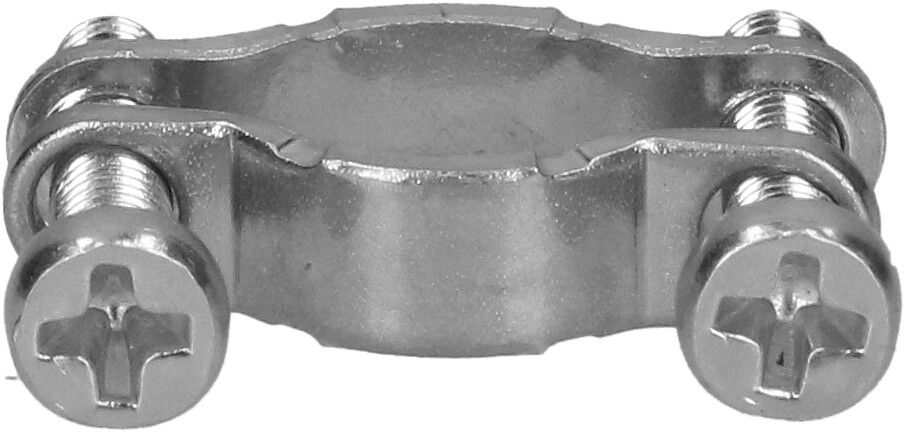 bride de décharge de traction acier galvanisé 2x M2.5x12mm