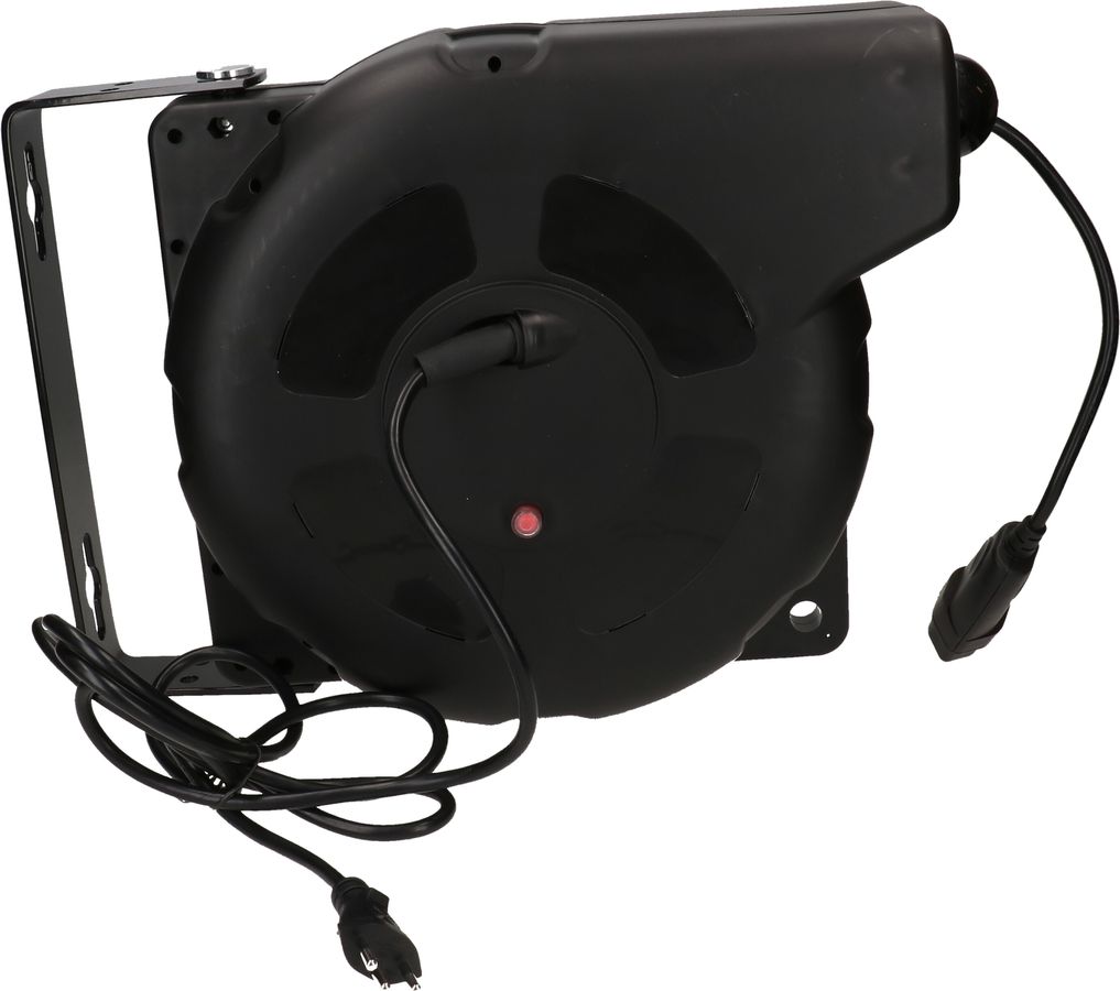 enrouleur de câble automatique 1x type 13 20m noir